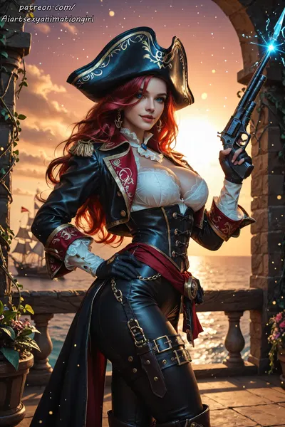 (Patreon) (4K) 🏴‍☠️Miss Fortune⚓ - Preview - Hentai Gallery