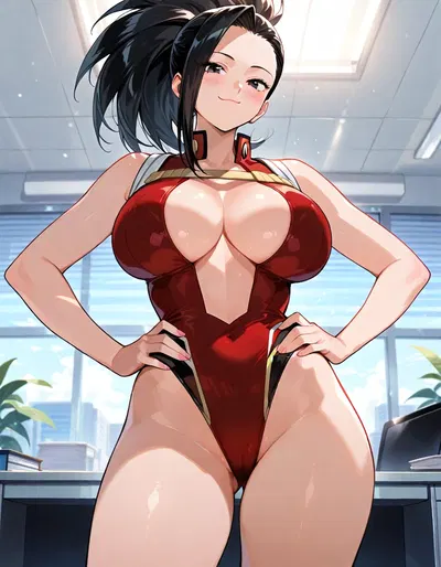 My bitch hero (Momo Yoayorozu) - Hentai Gallery