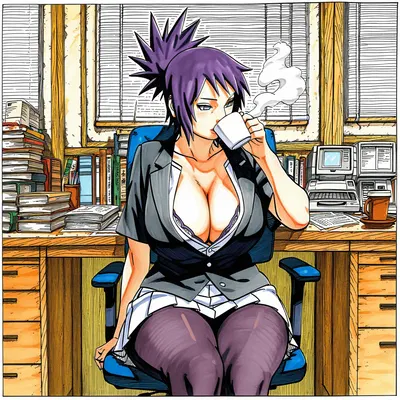 Office Saga - Anko (Naruto) (Patreon) - Hentai Gallery