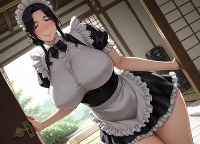 At home with a Mature Maid - Hentai Gallery