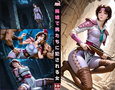 (ヤドラン) 廃墟で男たちに犯される女 (Full Version) - Hentai Gallery