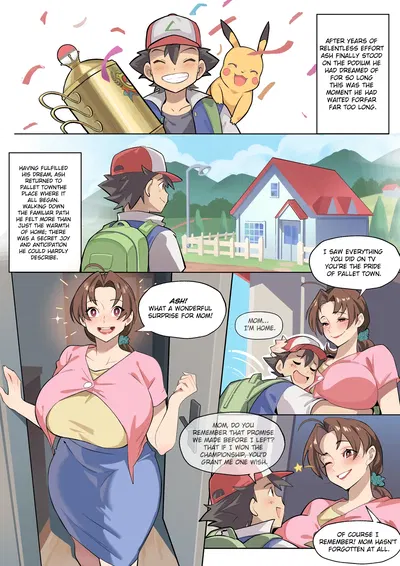 Ash & Delia - Hentai Gallery