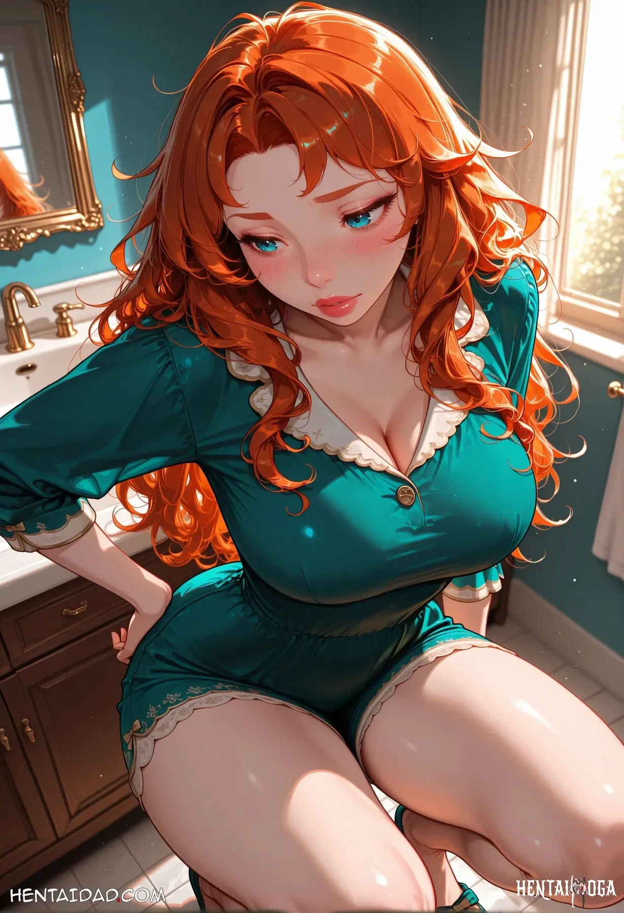 ميريدا - الشجاعة - Merida Brave NaughtyGirlsAI Animated Film Hentai Uncensored - معرض هنتاي - Image 1