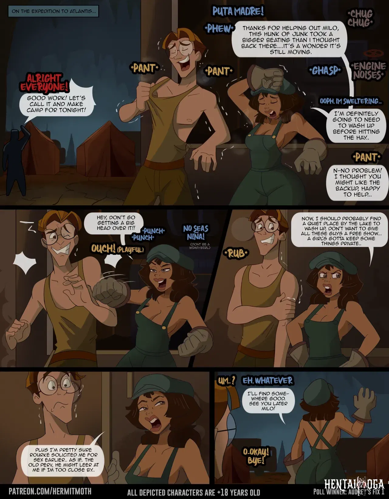 C&aacute;ch khắc phục của Audrey - dark skin nakadashi color - Thư Viện Hentai - Image 1