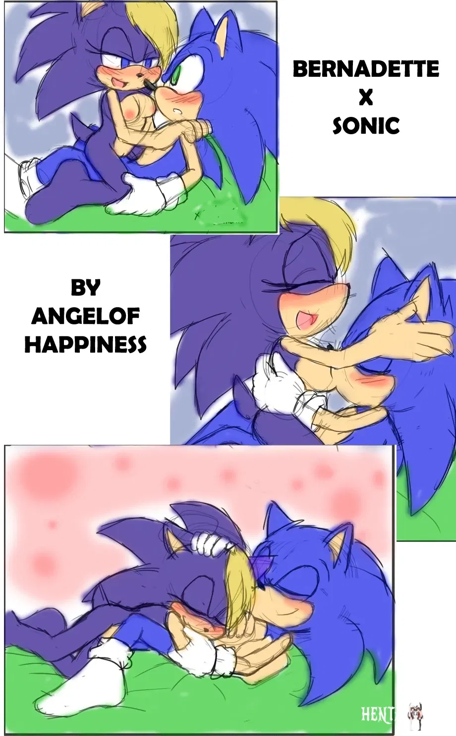 Bernadette X Sonic - furry color - Hentai Gallery - Image 1