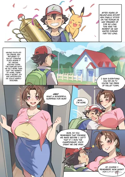 MoomooDairy – Ash & Delia - Hentai Gallery