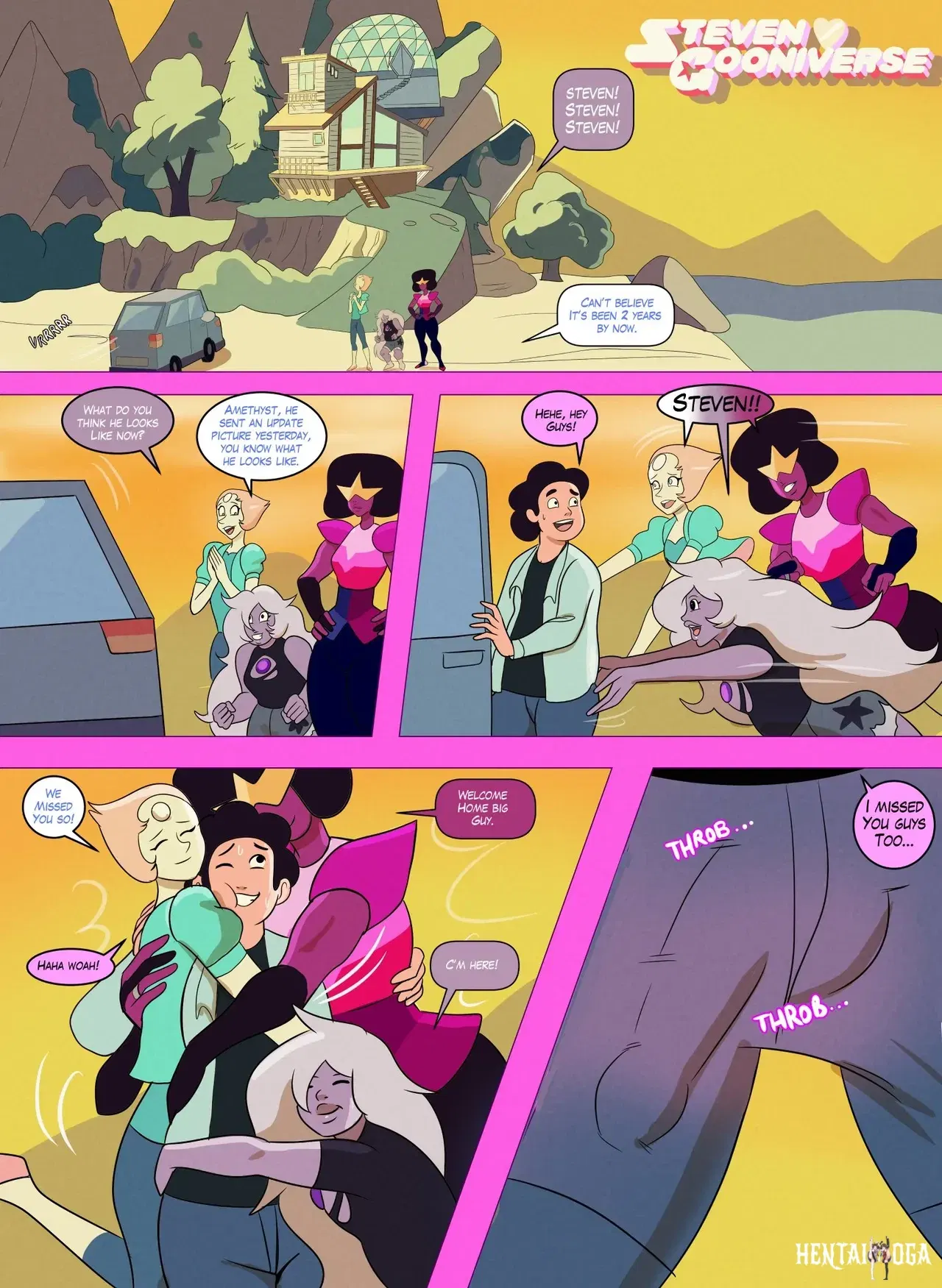 Steven Gooniverse &ndash; Annon - Pearl Porn Parody Steven Universe Porn Comics - Thư Viện Hentai - Image 1
