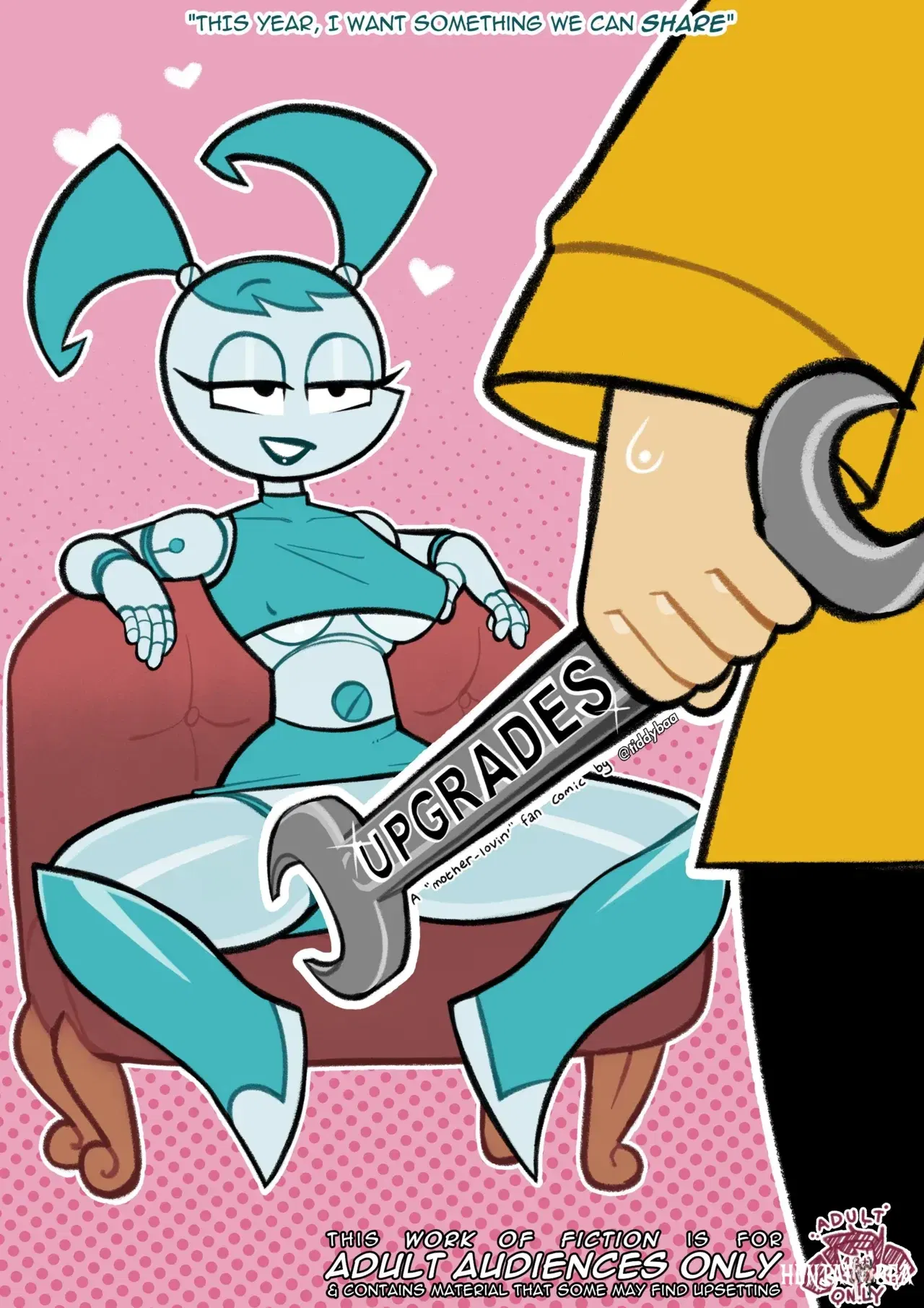 Upgrades – Tiddybaa - Big Ass  Big Boobs  Teen  My LIfe as a Teenage Robot - Hentai Gallery - Image 1