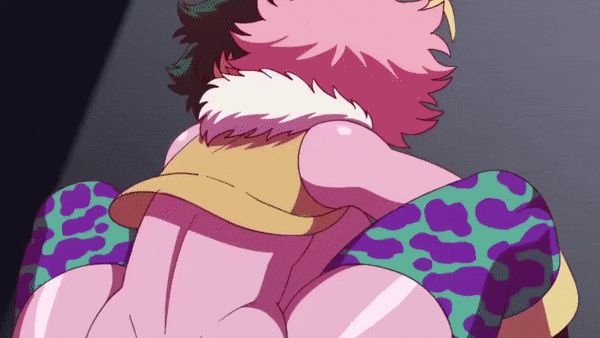 Alien Queen gets pounded by Deku - Hentai GIF