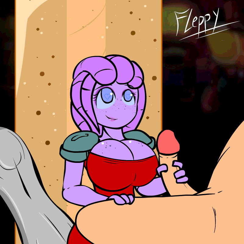 Una paja increíble - GIF Hentai