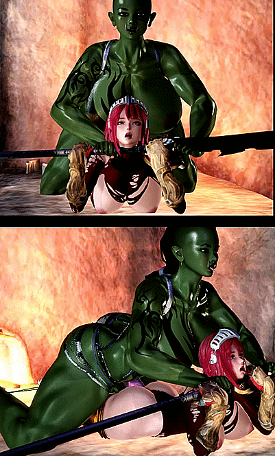 Orca VS Caballera #3 (Honey Select #84) - GIF Hentai