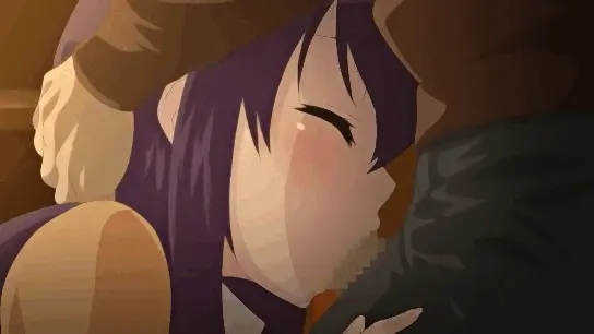 I love his morning cum. - Hentai GIF