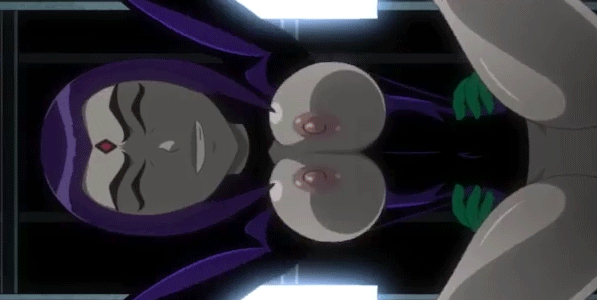 Đem lại nụ cười cho Raven - GIF Hentai