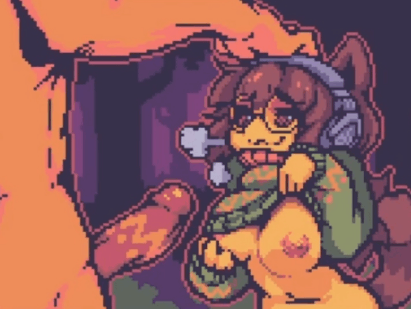 Rule number 3: No among us memes - Hentai GIF