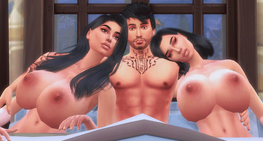 Sims 4 - Hành trình của Marco 16 - Tulaya Nitaya & Pichitra Nitaya - GIF Hentai