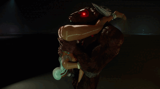 Big Ass Slut 69 position with Giant Minotaur with a Huge Dick - Hentai GIF