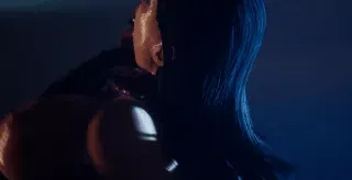 Big Ass Slut thực hiện một màn oral sex rất thô bạo với Nightmare Tentacle Monster. - Hentai GIF