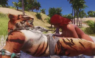 Con đĩ to xác bị hủy hoại, đụ và sở hữu bởi Hổ Lớn #4 - Hentai GIF