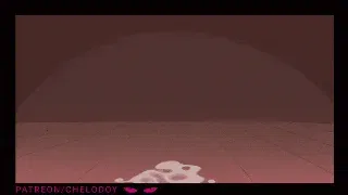 Filled her cute little ass with cum - Hentai GIF