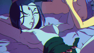 Raven fucked - Hentai GIF