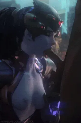 Widowmaker от FPSBlyck - Хентай GIF