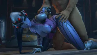 Você foi pego sozinho e não teve outra opção a não ser aguentar a surra. - GIF Hentai