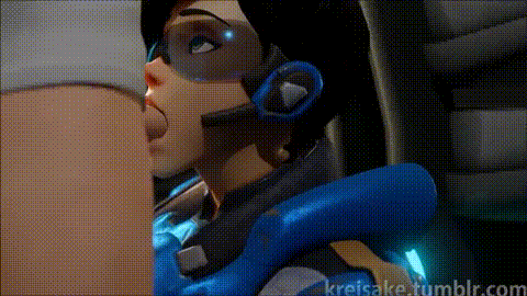 D.Va Sucking Small Cock Oral - Overwatch Heroes - Hentai GIF