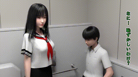 Misaki Horikawa 3D Hentai – Quiet Girl Turns Cock-Hungry After "Training" Abuse Loop - Hentai GIF