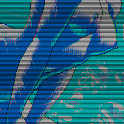 V A P O R W A V E - Hentai GIF