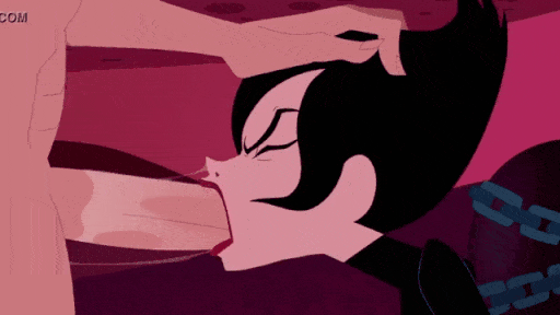 Zona Ashi foda na boca e gozada - GIF Hentai