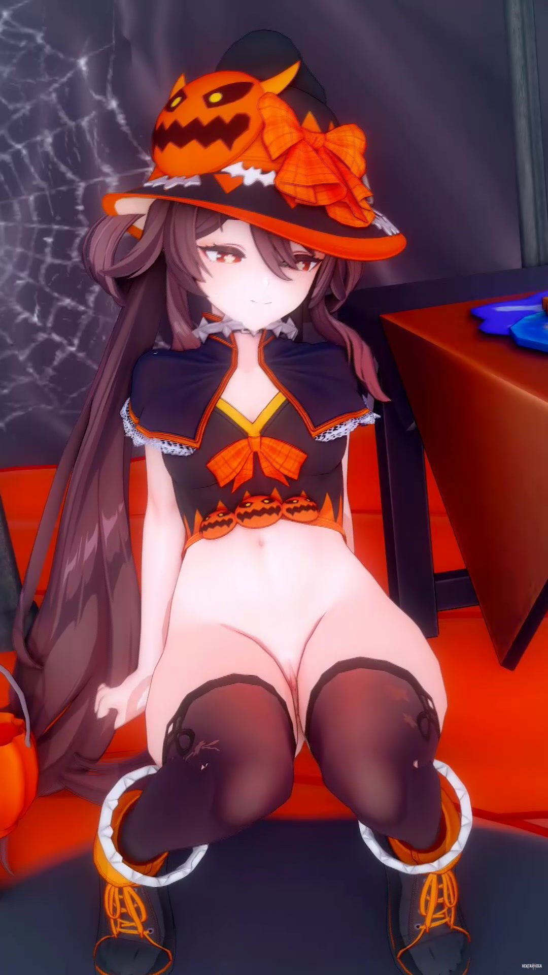 17 Hu Tao Halloween - hentai porn - Hentai Video