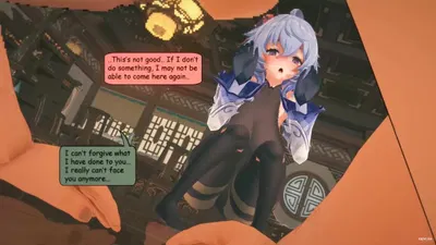 2. NTR Ganyu - hentai porn - Hentai Video