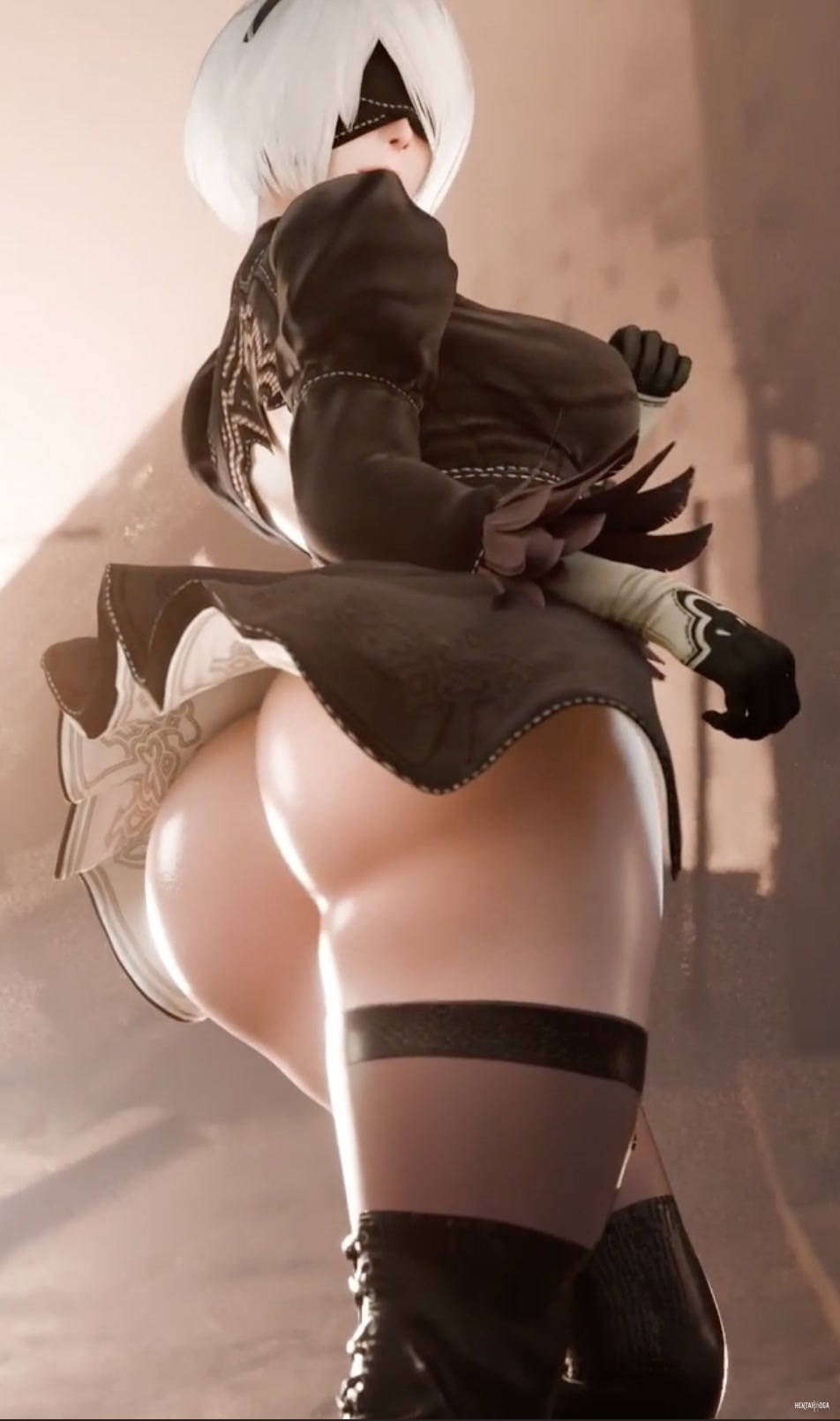 2B Posing (BubbleB)