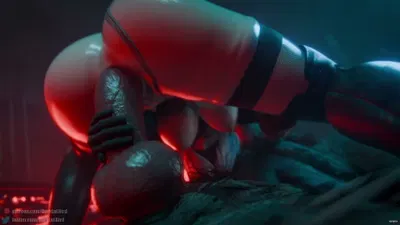 2B x Werewolf (NieR: Automata) - hentai porn - Hentai Video