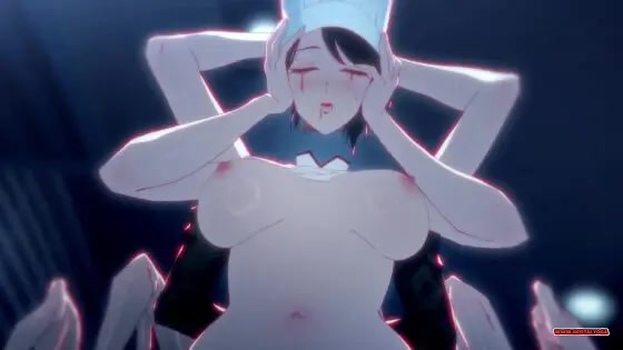 (4K) Falling Devil Takes a Cock Like a True Devil Whore 😩🍆 (Kizumashiro) - hentai porn - Hentai Video
