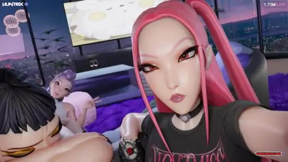 (4K) Huntrix After Dark: Rumi, Mira & Zoey Wild K-Pop Orgy (Conseitnsfw) - hentai porn - Hentai Video