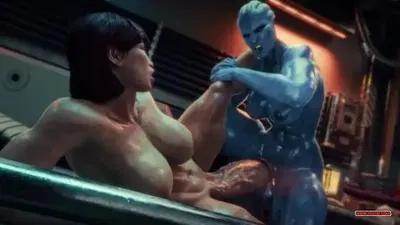 (4k) Inserción masiva (FUTA) (GodWentNorth) - hentai porno - Video Hentai