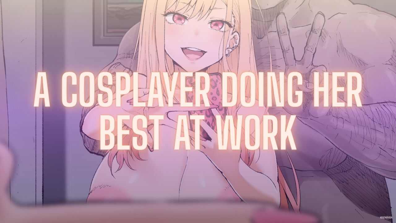 A Cosplayer Doing Her Best At Work - hentai porn - Hentai Video