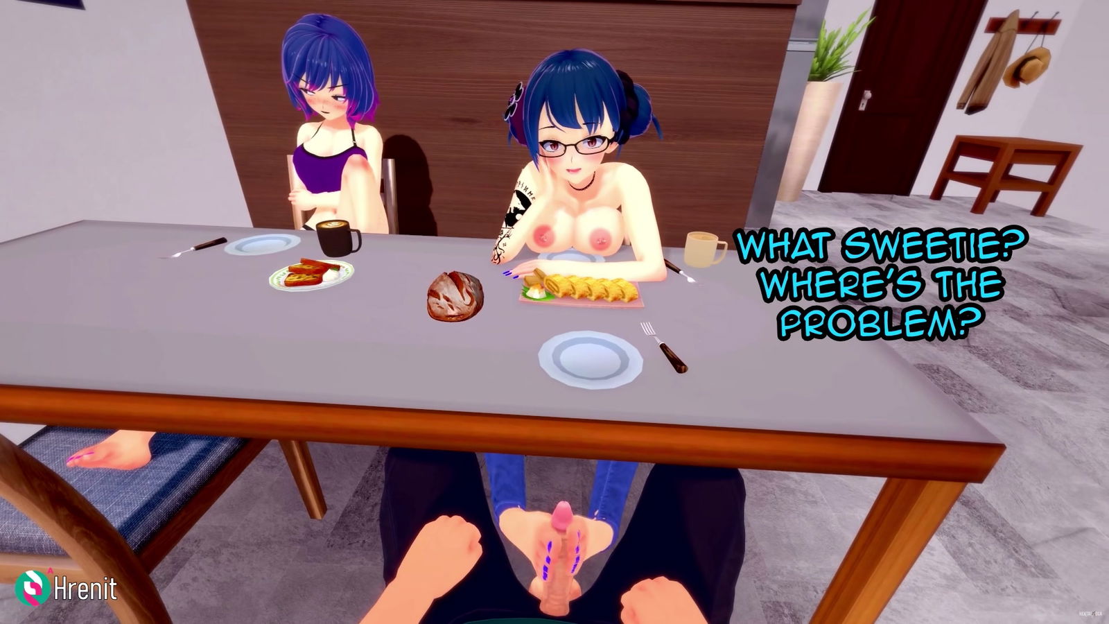 Un día con Tatiana y Anya - hentai porno - Video Hentai