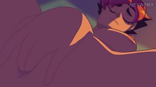 A Girl's Perspective (complete) - Busty horny girl masturbates and then gets fucked on train - hentai porn - Hentai Video