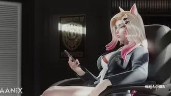 (Aanix) Ahri cademy (CN-SUB) - hentai porn - Hentai Video