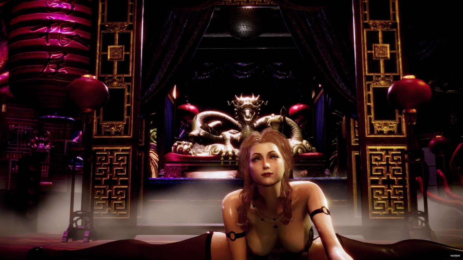 Aerith's Pole Tease to BBC Double Fuck (RealGoodStuff Production) - hentai porn - Hentai Video