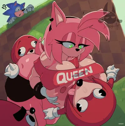 Amy and Unganda Knuckles - hentai porn - Hentai Video