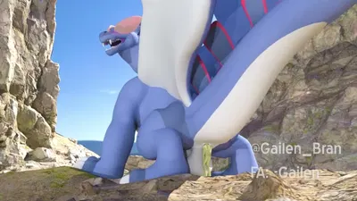 الشرج الفموي بواسطة غايلين - hentai porn - Hentai Video