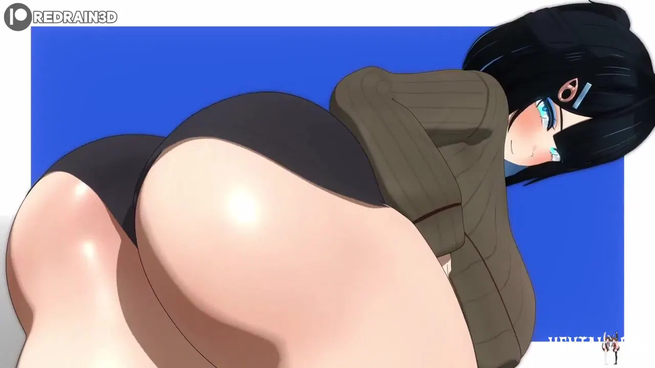 Anastasia shows her ass and tits