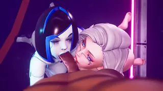 أندرويد ديمي من Subverse جميع المشاهد الإباحية ثلاثية الأبعاد (تجميع) - hentai porn - Hentai Video