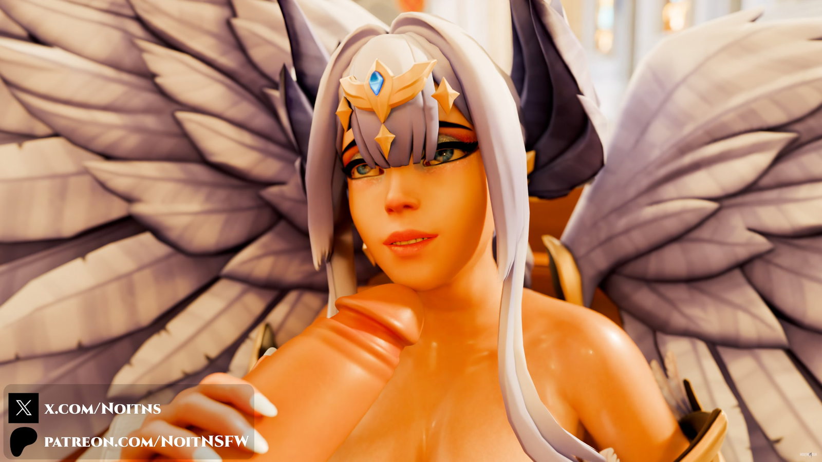 Angel Mercy (Overwatch) - hentai porn - Hentai Video