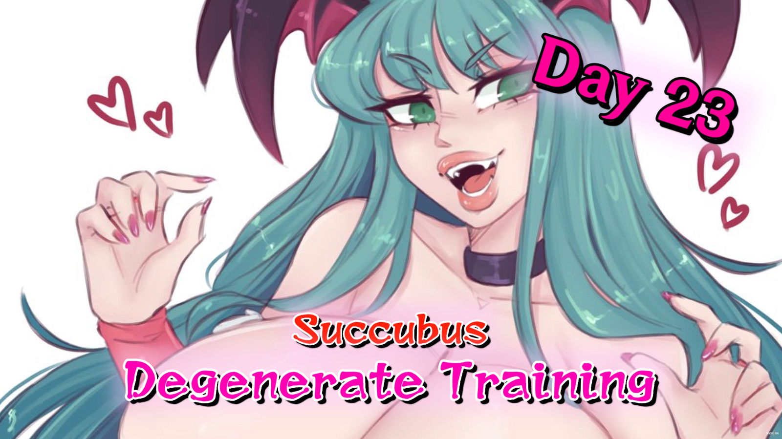 (Animated and Voiced JOI) Succubus Degenerate Training Day 23 (NTR, Humiliation, SPH) - hentai porn - Hentai Video