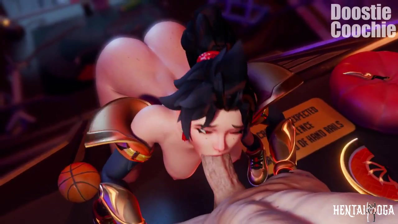 Anran blowjob then carried and fucked