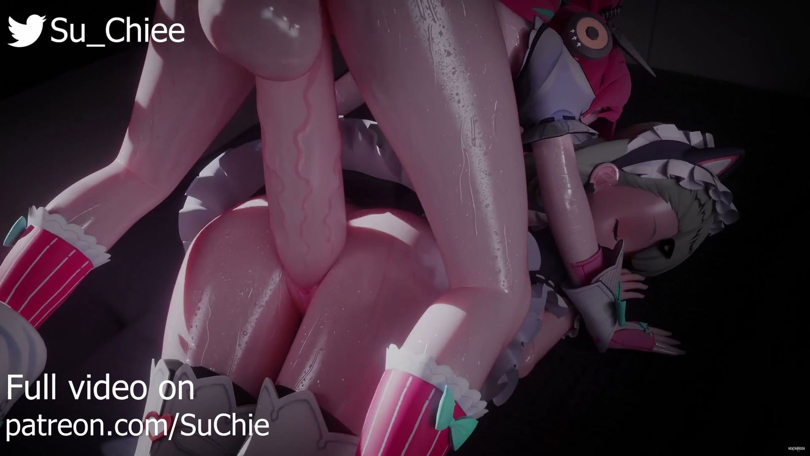 Aria bắt gặp Sunna đang ngủ | ZZZ - hentai porno - Video Hentai